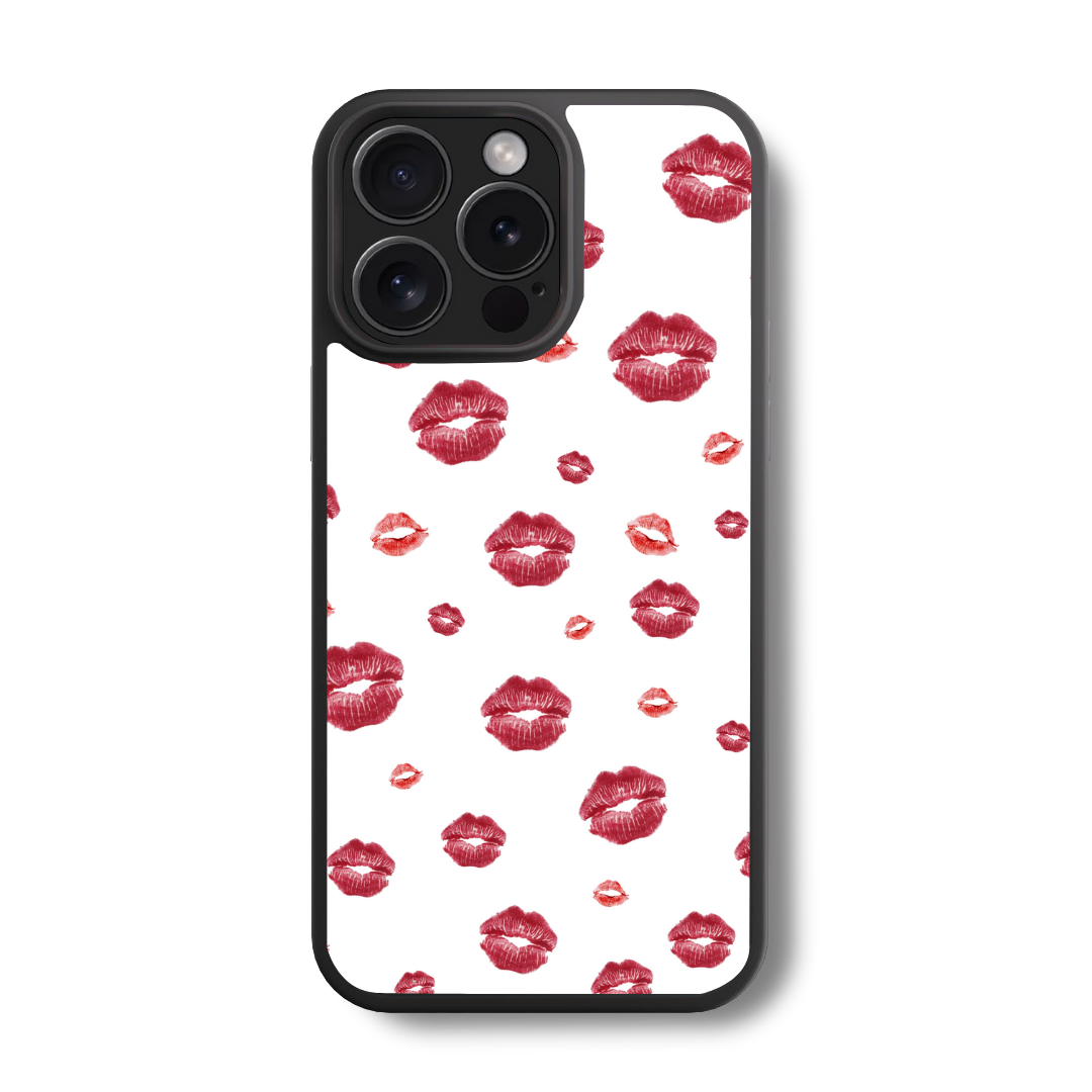Sealed With A Kiss Glass Case