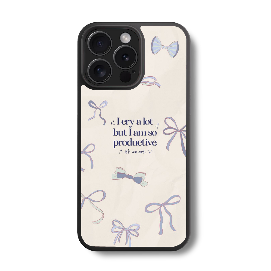 The Creative Crier Glass Case