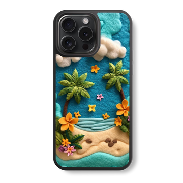 Doodle Beach Glass Case