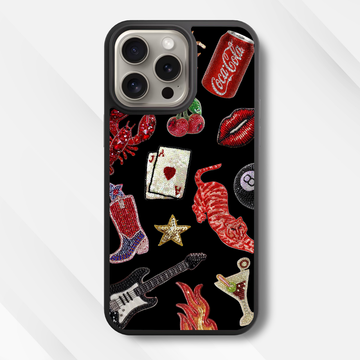 Vintage Vibe Retro Chic Glass Case