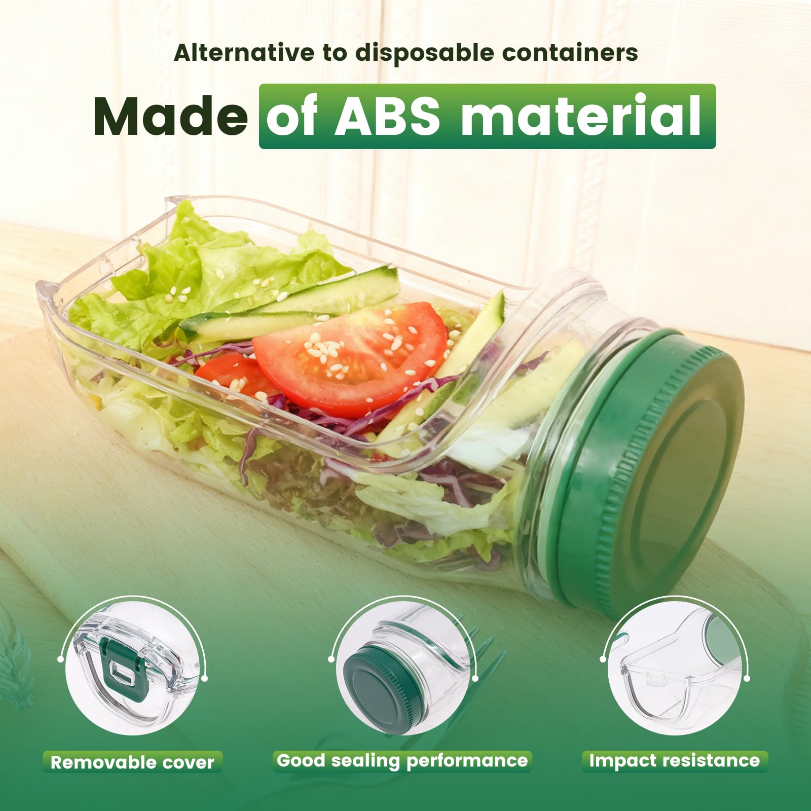 On-the-Go Shake & Serve Salad Jar