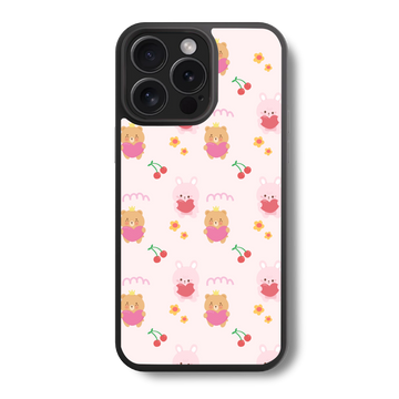 Kawaii Bear Glass Case