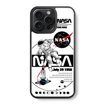 NASA Cosmic Explorer Glass Case