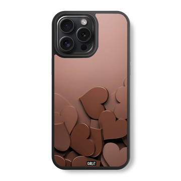 Cocoa Hearts Glass Case