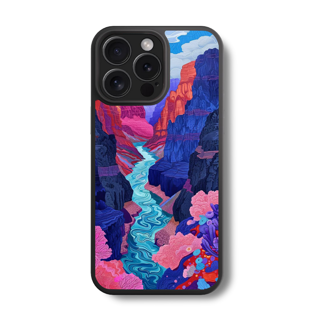 Vivid Valley Glass Case