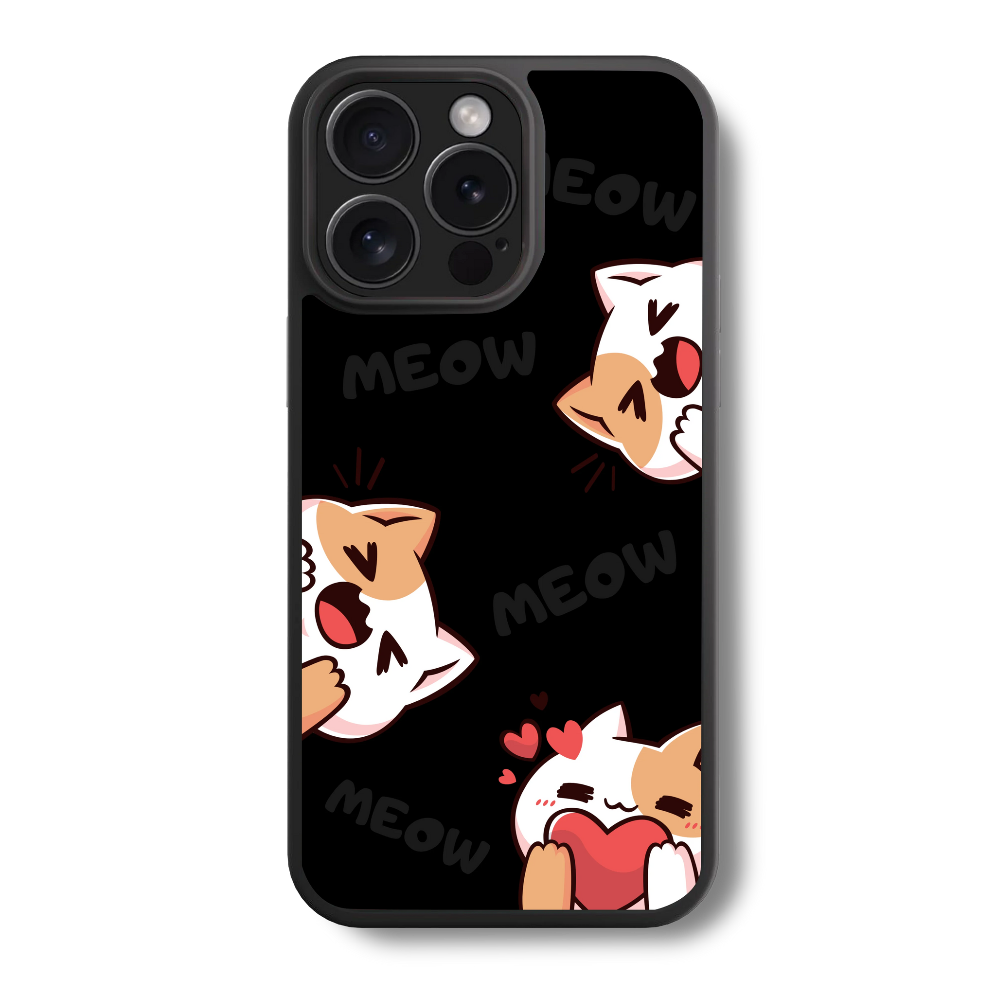 Cute Meow Hybrid Case