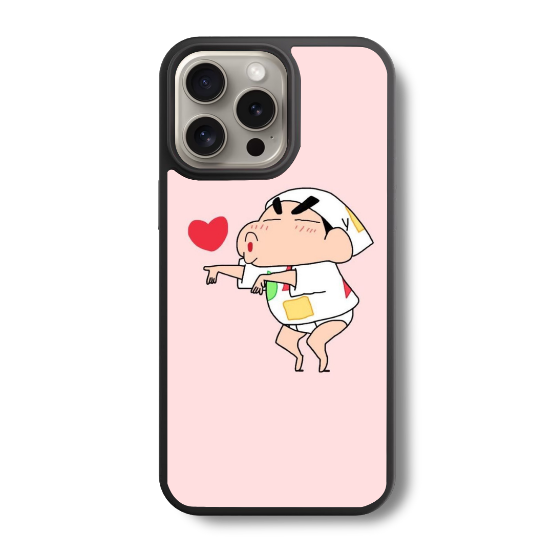 Shin-chan Shimmy Glass Case