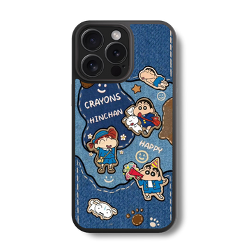 Shin-chan's Jean Pocket Glass Case