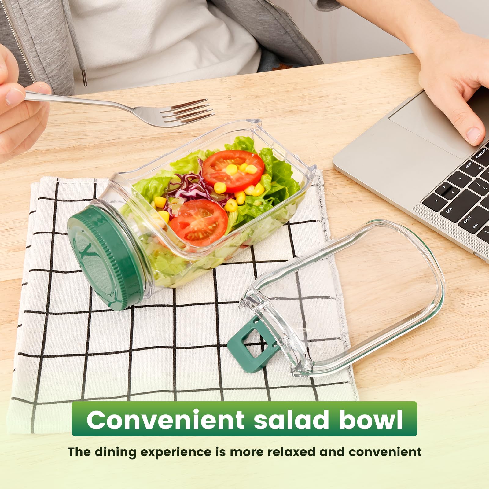 On-the-Go Shake & Serve Salad Jar
