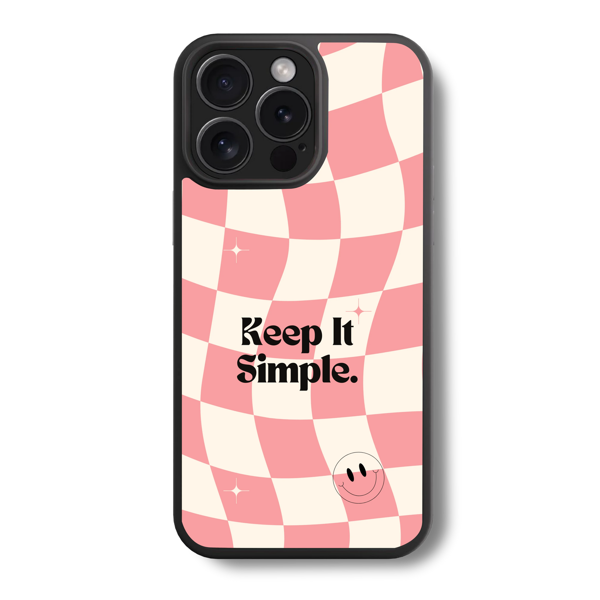 Keep It Simple Checkered Hybrid Case