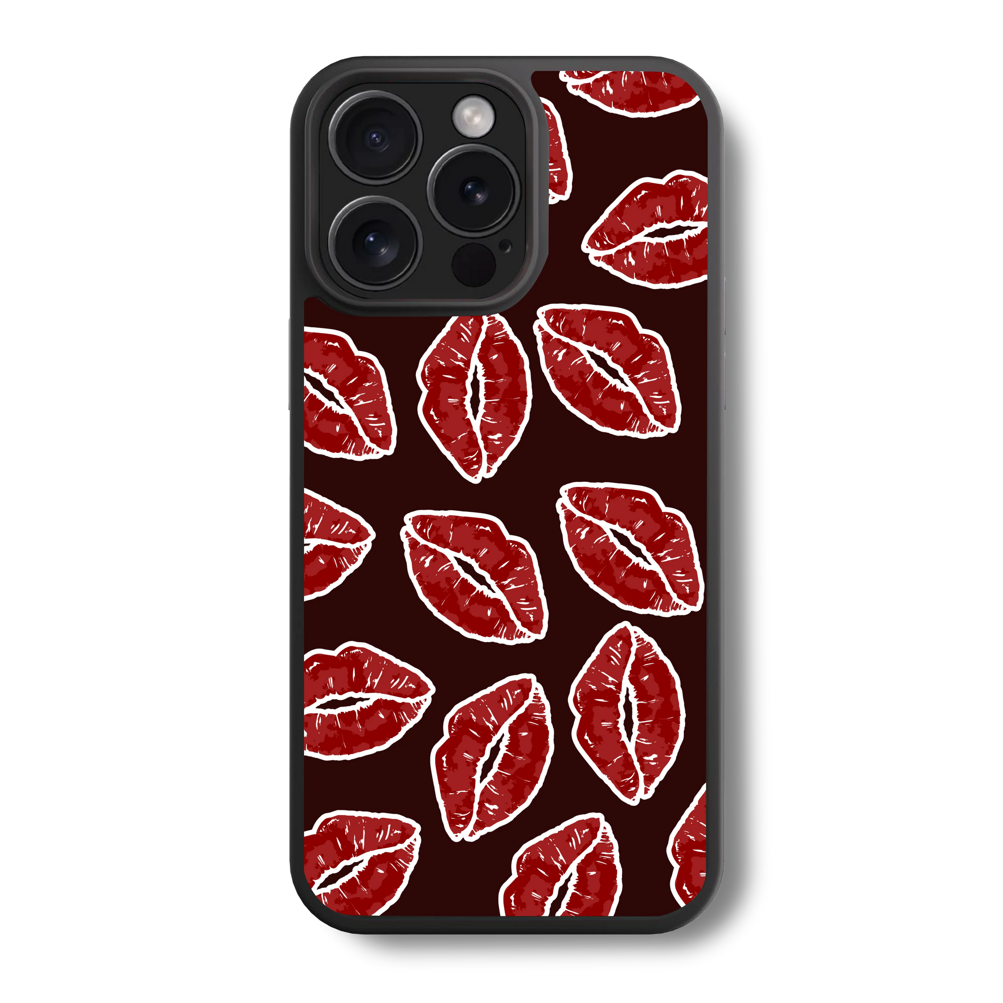 Red Lip Fever Hybrid Case