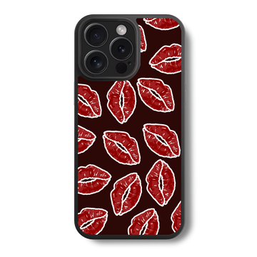 Red Lip Fever Hybrid Case