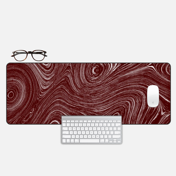 Wine Grain Desk Mat and Gaming Mouse Pad