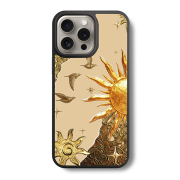 Golden Solstice Glass Case