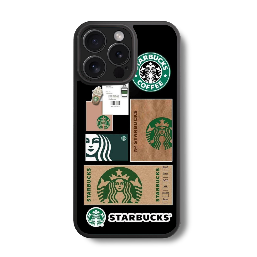 The Starbucks Archive Black Glass Case
