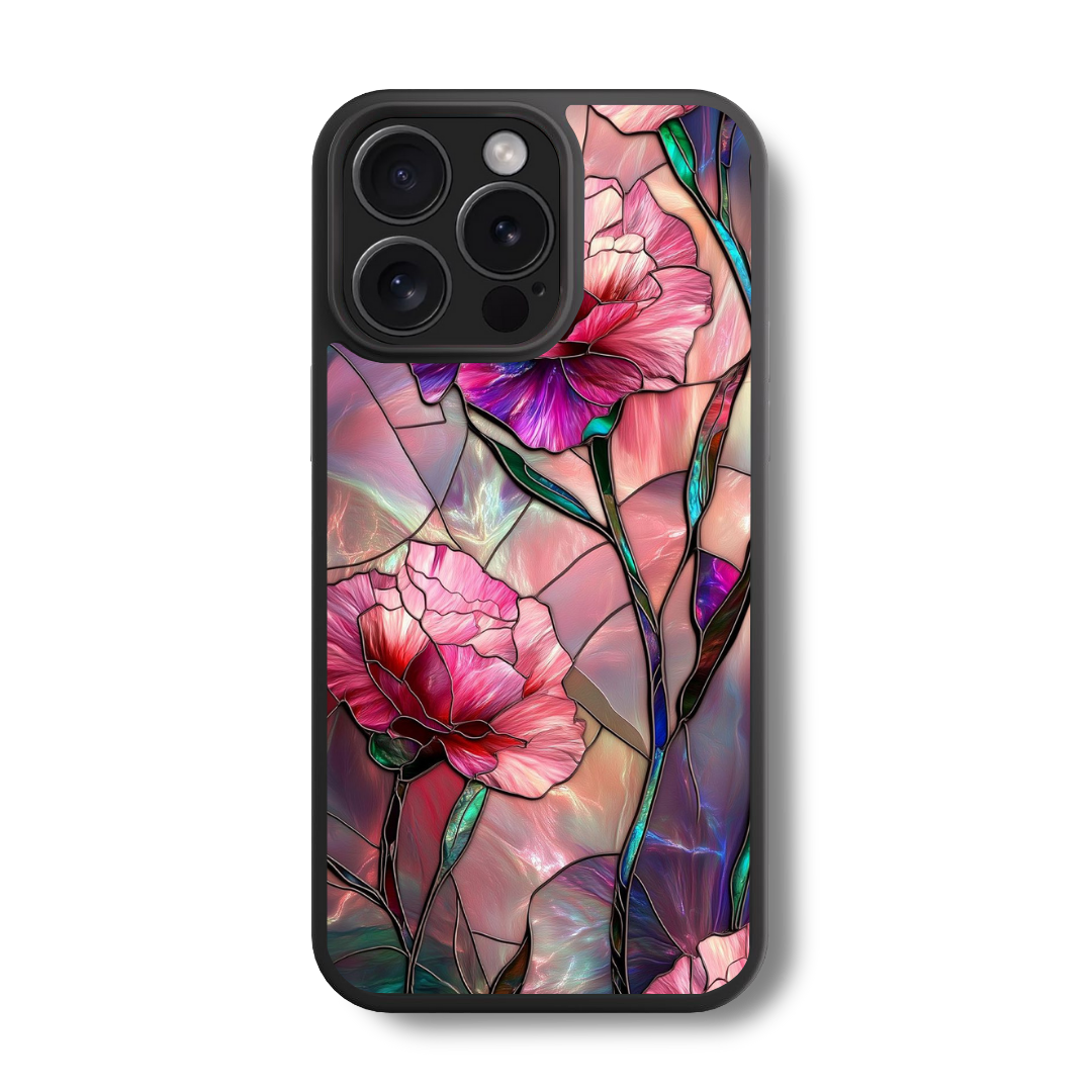 The Artisan Floral Glass Case