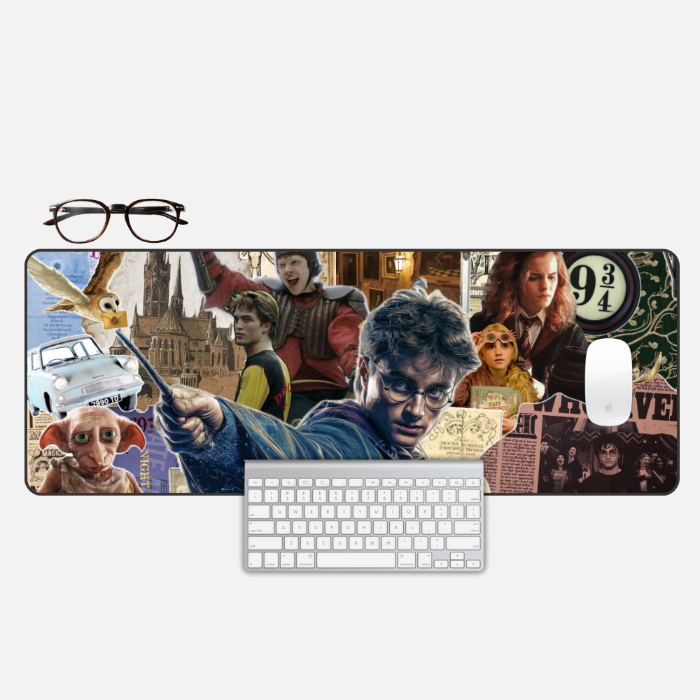 Hogwarts Heritage Desk Mat and Gaming Mouse Pad
