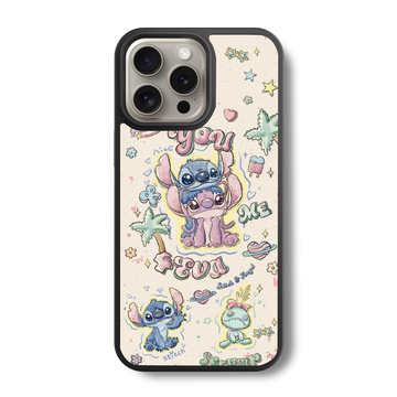 Stitch Love Glass Case