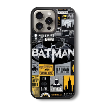 Dark Knight Collage Glass Case