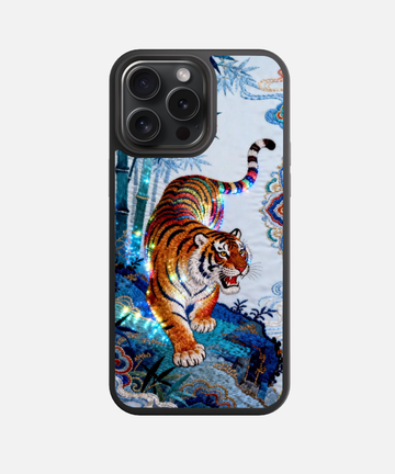 Bengal Bloom Glass Case