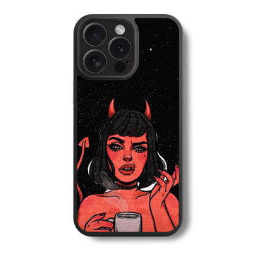 Demon Diva Glass Case