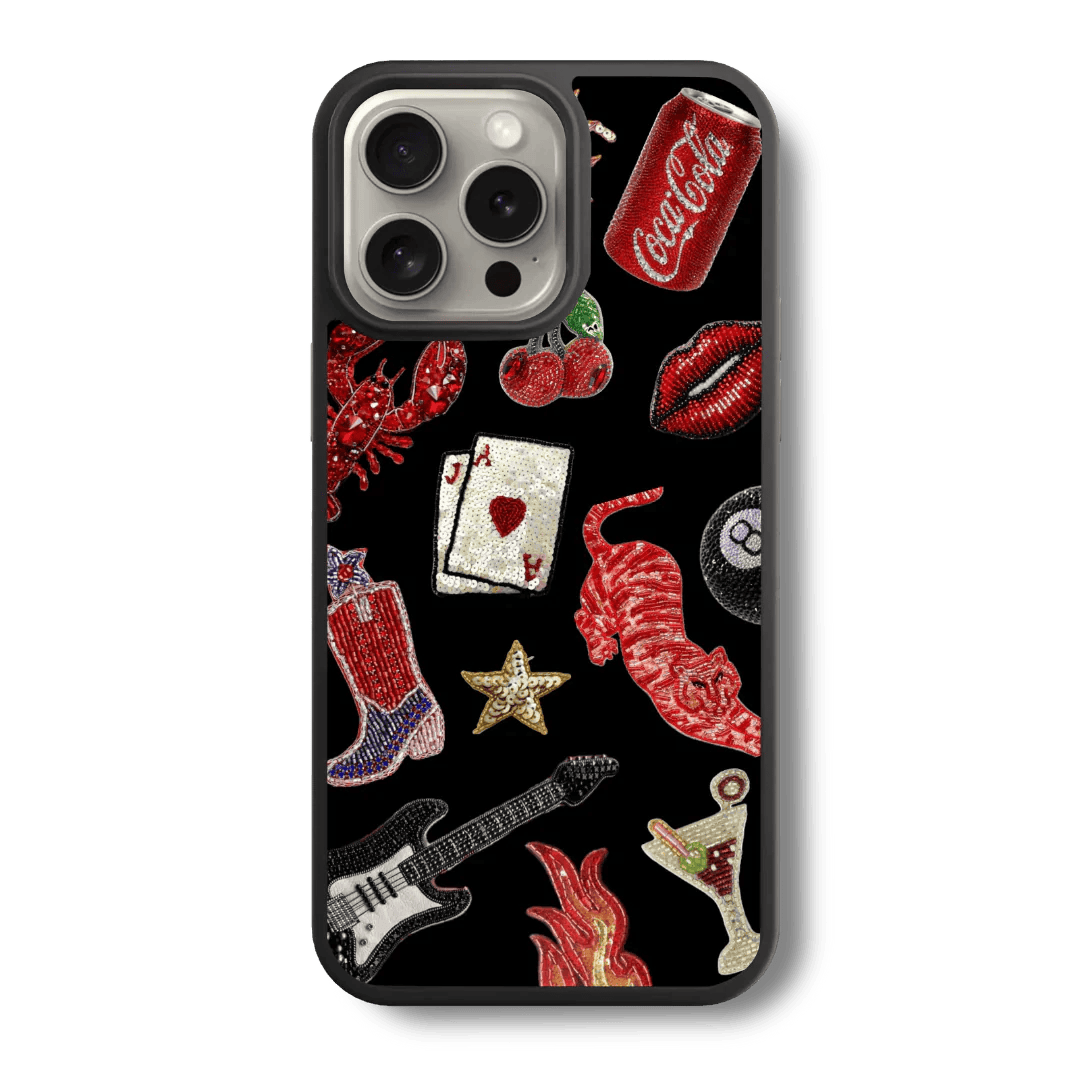Vintage Vibe Retro Chic Glass Case