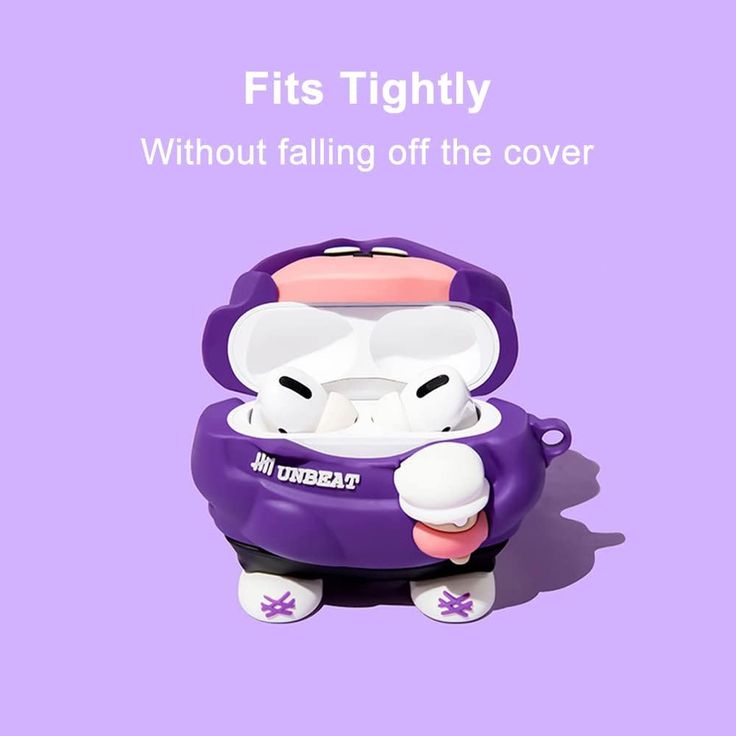 SPONGE BOB SILICONE AIRPODS CASE COVER FOR 1/2, 3 AND AIRPODS PRO