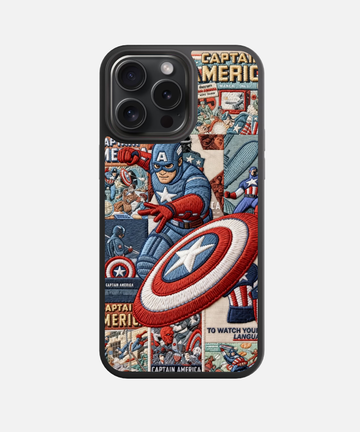 First Avenger Glass Phone Case